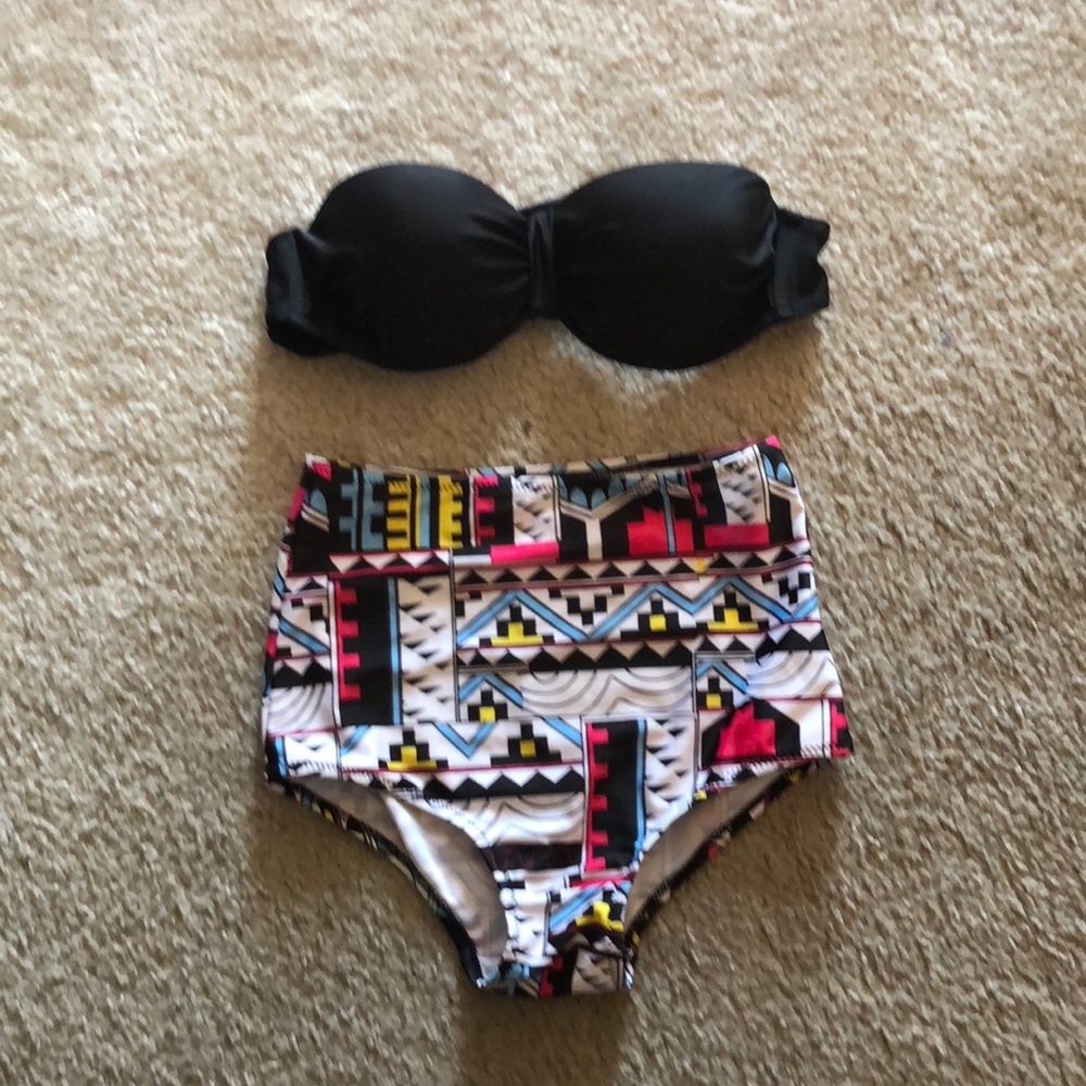 High waisted bikini